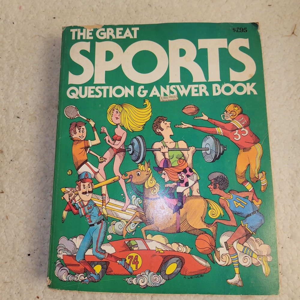 The Great Sports Question And Answer‎ Book 1979 Vintage